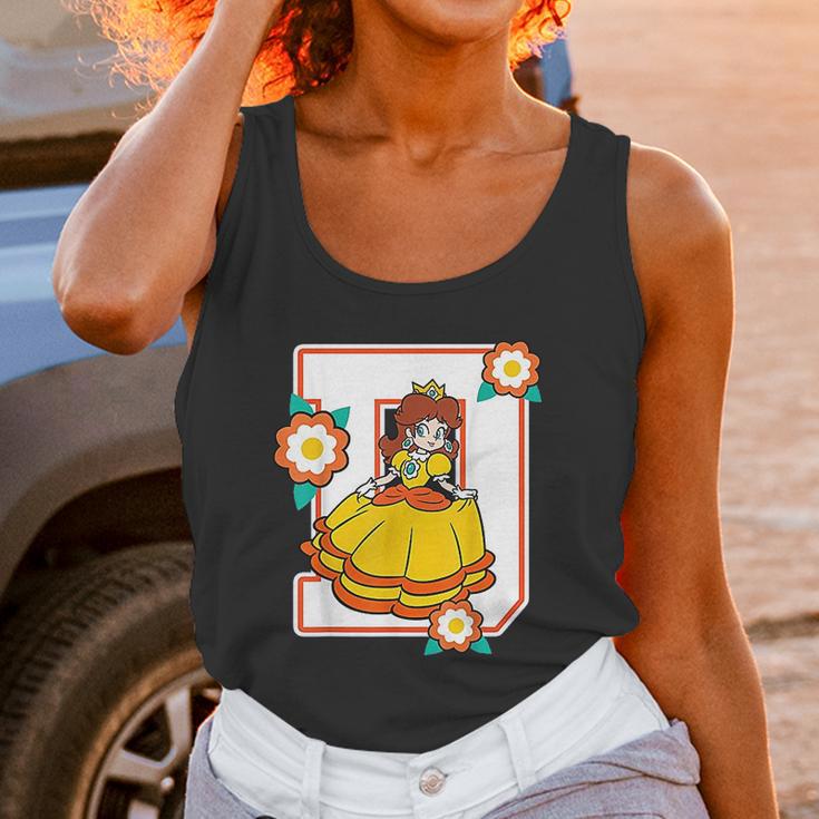 Super Mario Daisy Flowers Poster Graphic Women Tank Top