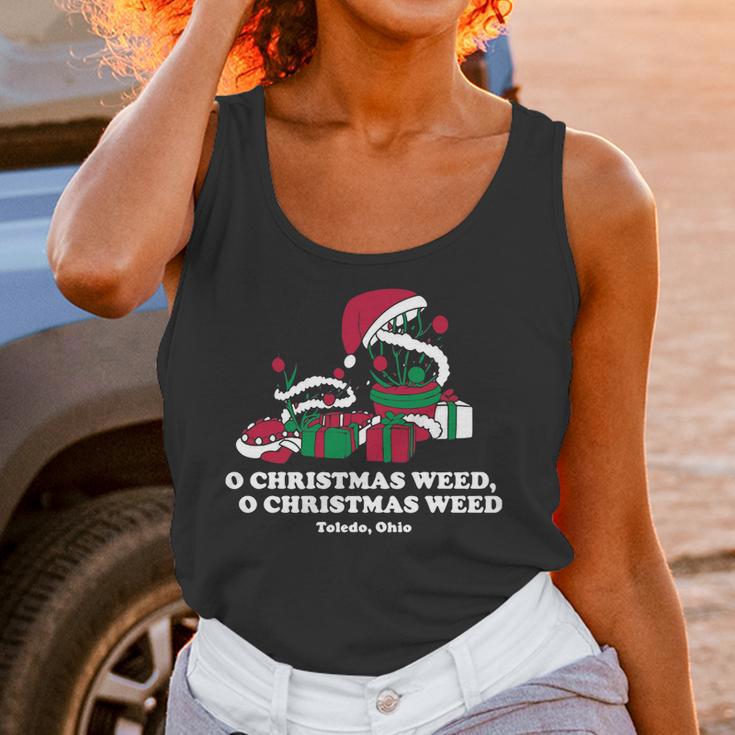 Toledo Christmas Weed Inspires Women Tank Top