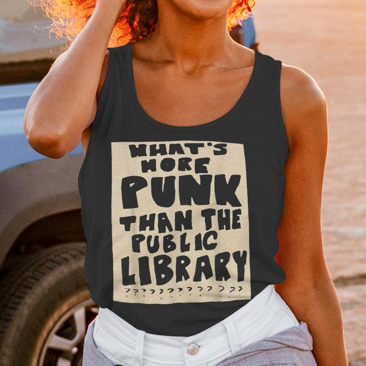 What’S-More-Punk-Than-The-Public-Library Librarian Men Women T-Shirt Graphic Print Casual Unisex Tee Women Tank Top