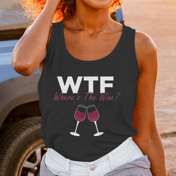 Wine Wtf Wheres The Wine Women Tank Top