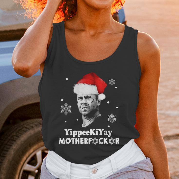 Yippeekiyay Motherfucker Christmas Women Tank Top