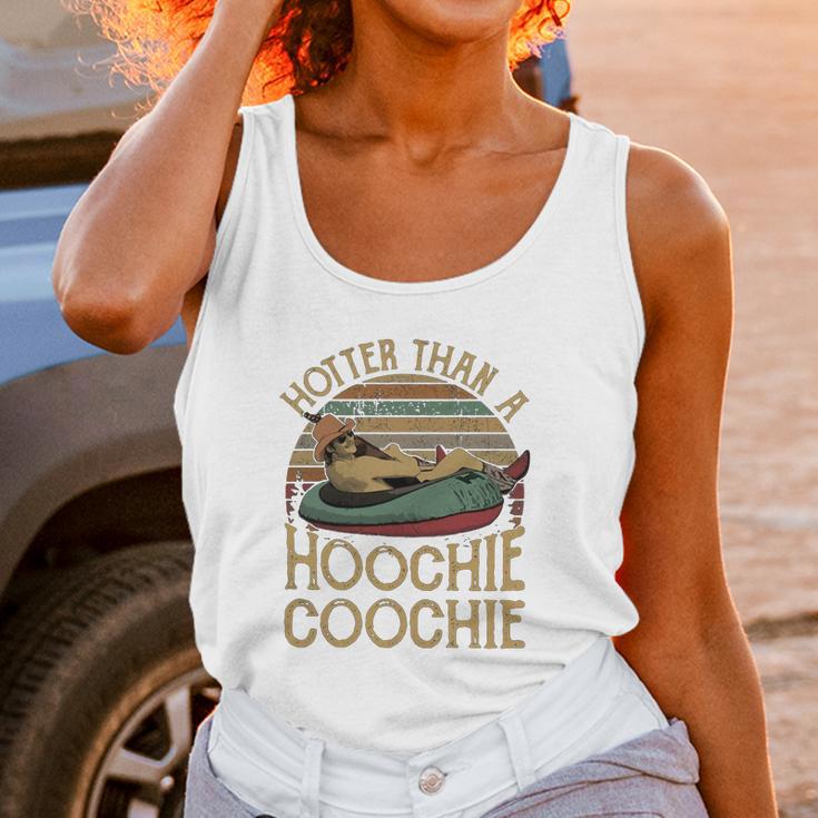 Alan Jackson Hotter Than A Hoochie Coochie Ugly Christmas Shirt Women Tank Top