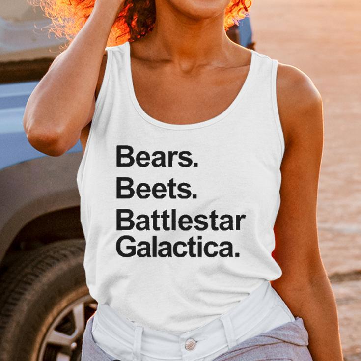 Bears Beets Battlestar Galactica Funny Sport Women Tank Top