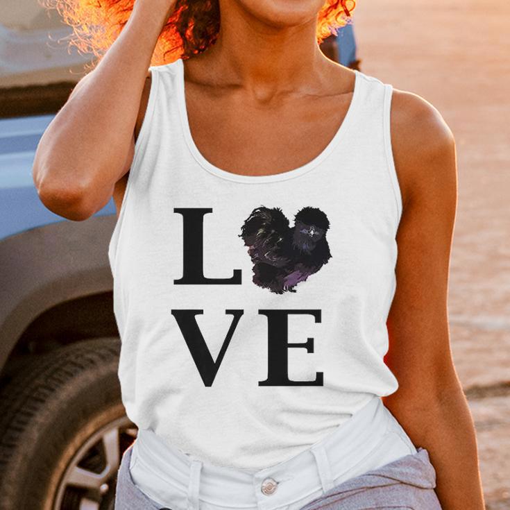 Black Silkie Chicken Love Pet Owner Women Tank Top