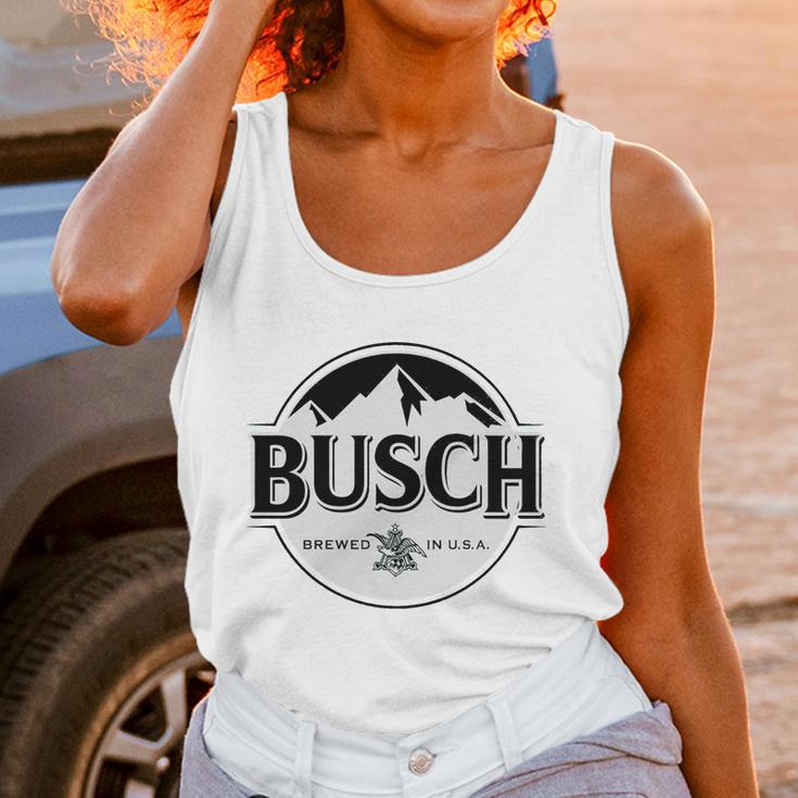 Busch Beer Black &Ampamp White Logo T-Shirt Women Tank Top