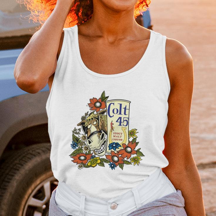 Colt 45 Stout Malt Liquor Donkey Shirt Women Tank Top