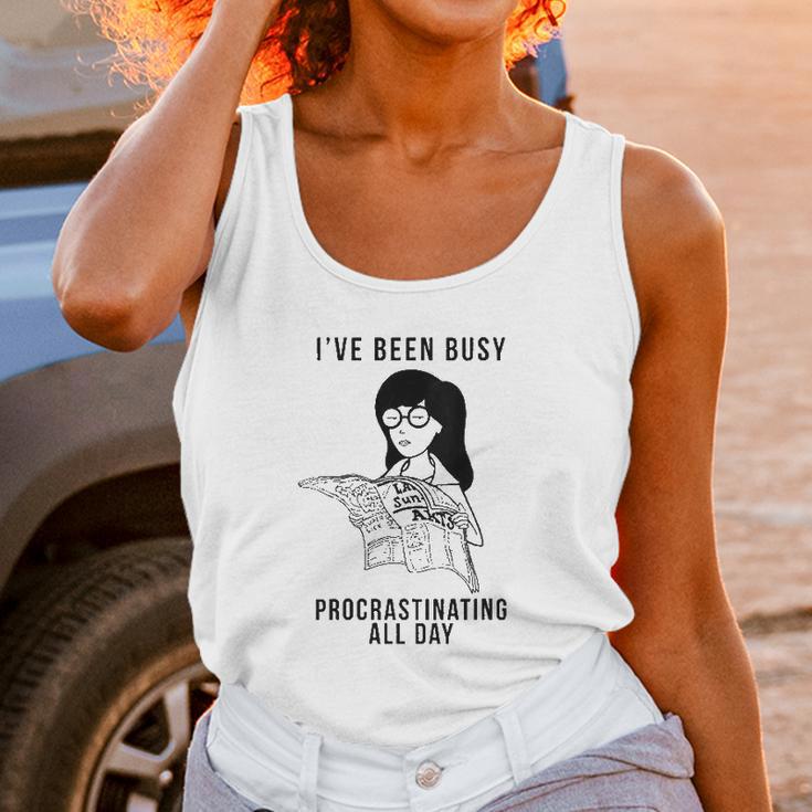 Daria I Have Been Busy Text Women Tank Top