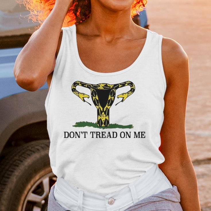 Dont Tread On Me Uterus Snake Unisex Protect Roe V Wade Womens Pro Choice Abortion Rights Women Tank Top