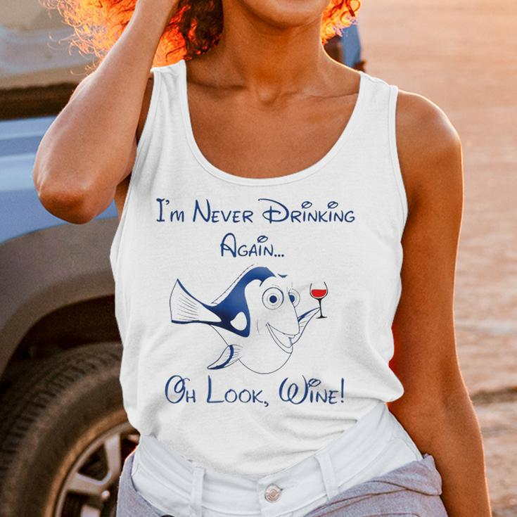 Dory Wine I Never Drinking Again Women Tank Top