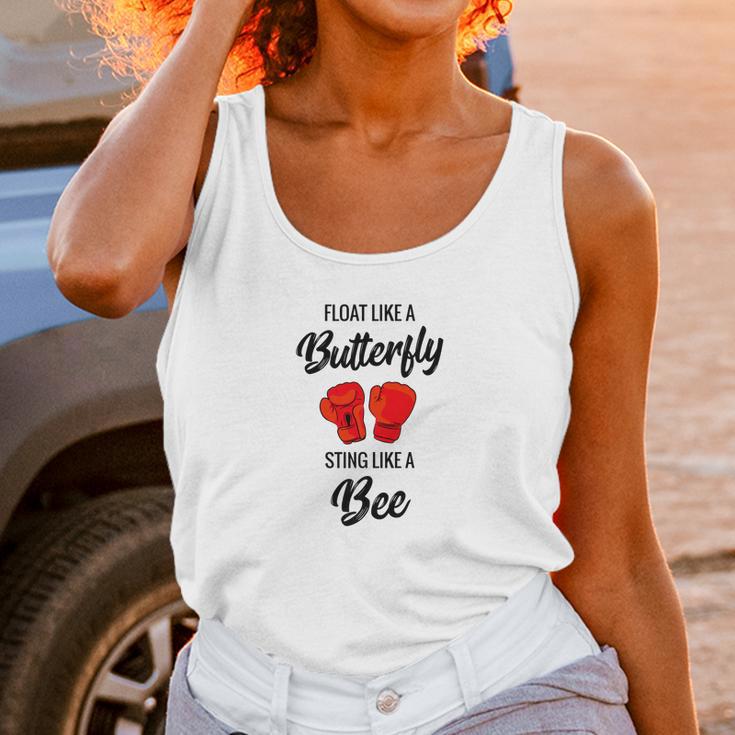 Float Like A Butterfly Sting Like A Bee Boxing Tee Women Tank Top