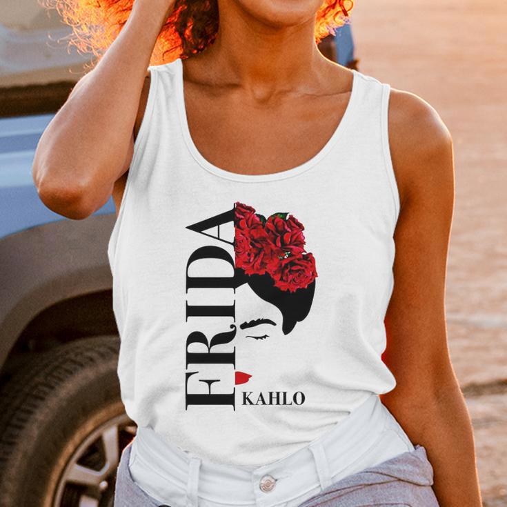 Frida Kahlo Flower Girl Women Tank Top