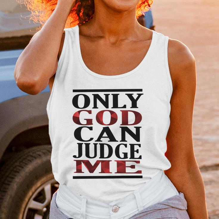 Only God Can Judge Me Graphics Design 2018 Model Women Tank Top