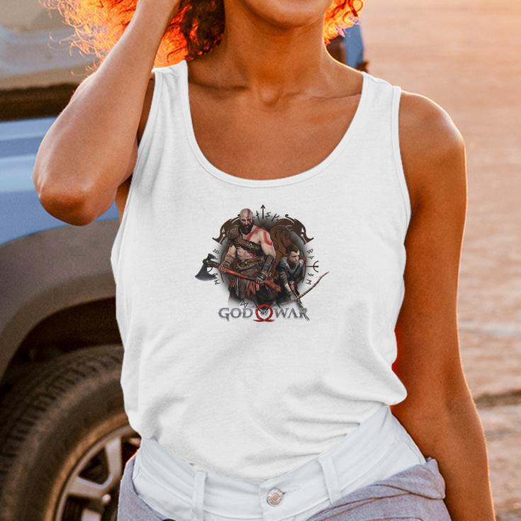 God Of War Kratos And Son Ready Women Tank Top