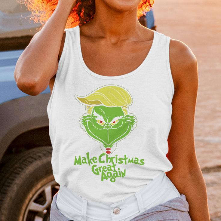 Grinch Make Christmas Great Again Women Tank Top