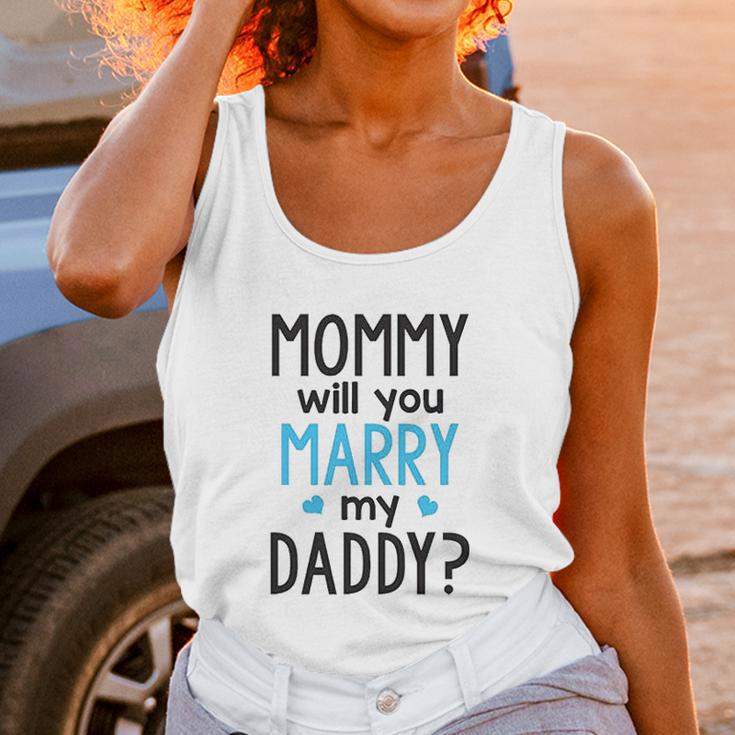 Heart Co Designs Cute Proposal Baby Onesie Mommy Will You Marry My Daddy Baby Clothes Women Tank Top