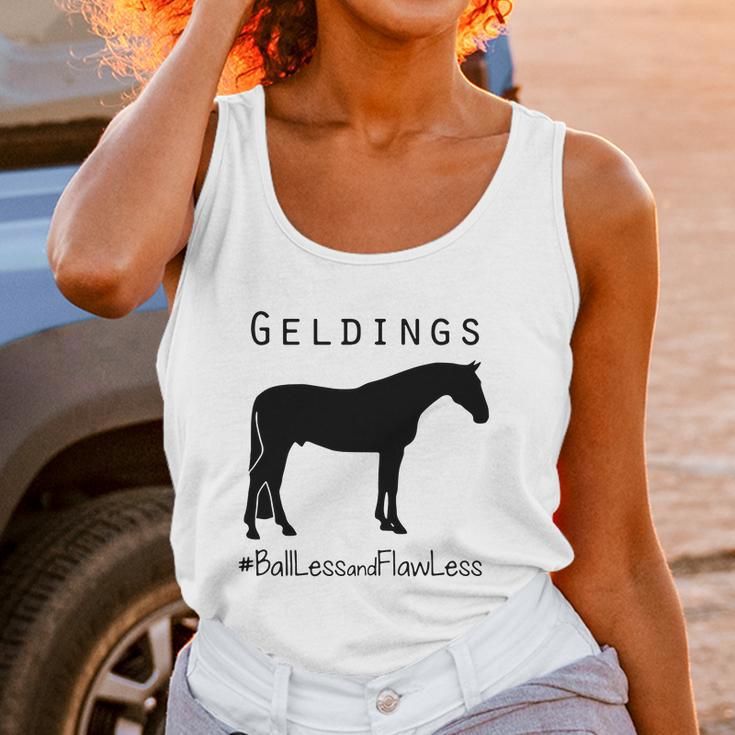 Horse Geldings Ballless And Flawless Women Tank Top