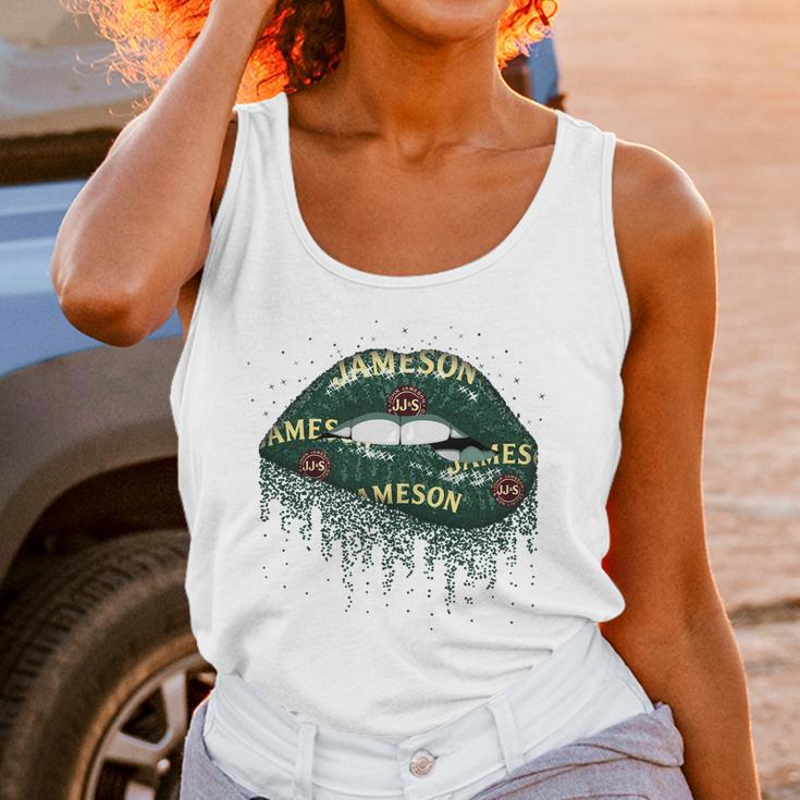 Jameson Irish Whiskey Lips Women Tank Top