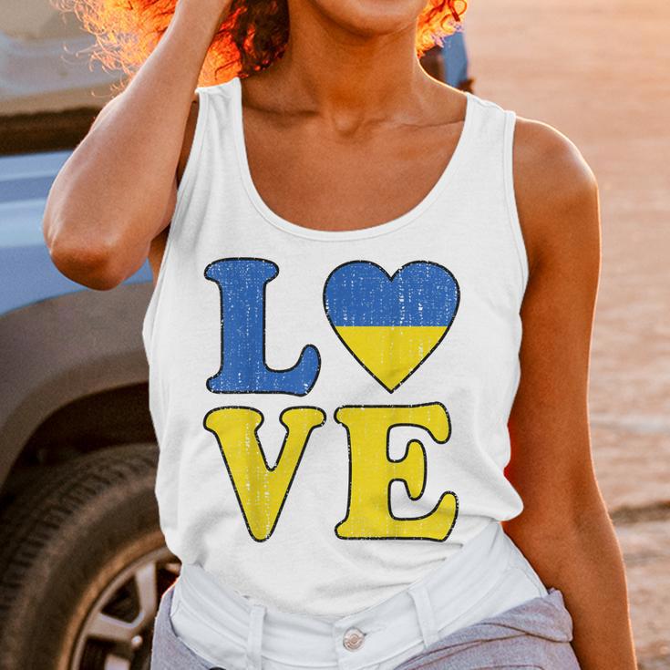 Love Support Ukraine I Stand With Ukraine Ukrainian Flag Men Women T-Shirt Graphic Print Casual Unisex Tee Women Tank Top