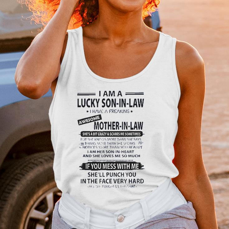 I Am A Lucky Son In Law I Have Fraking Awesome Mother In Law Women Tank Top