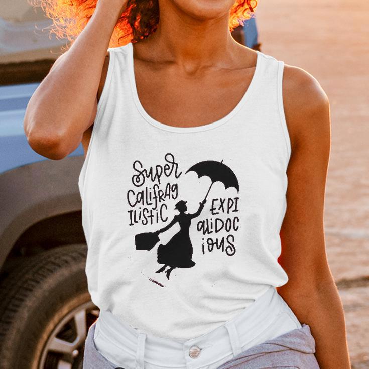 Mary Poppins Music Women Supercalifragilisticexpialidocious Girls Women Tank Top