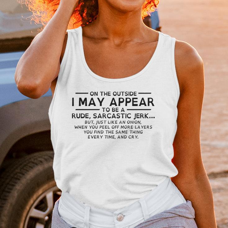 I May Appear Rude Sarcastic Awesome 2022 Gift Women Tank Top