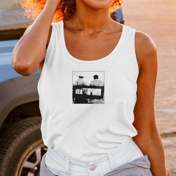 Moroccan Style Horse Drawn Carriage Design Women Tank Top