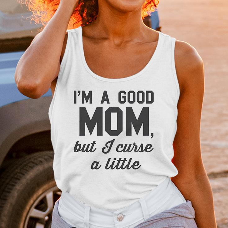 Nobull Woman Apparel Good Mom But Curse A Little Women Tank Top