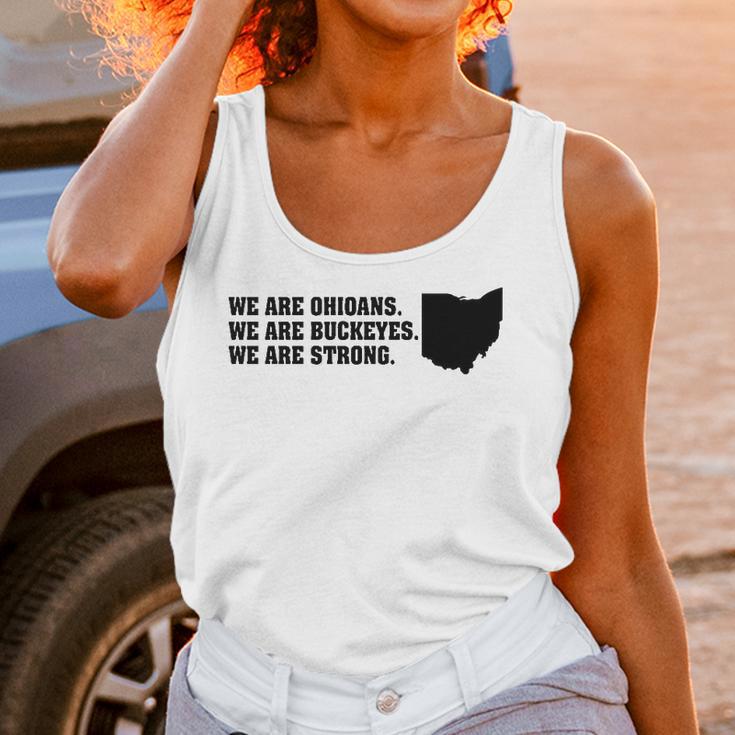 We Are Ohioans We Are Buckeyes We Are Strong Dewine Women Tank Top