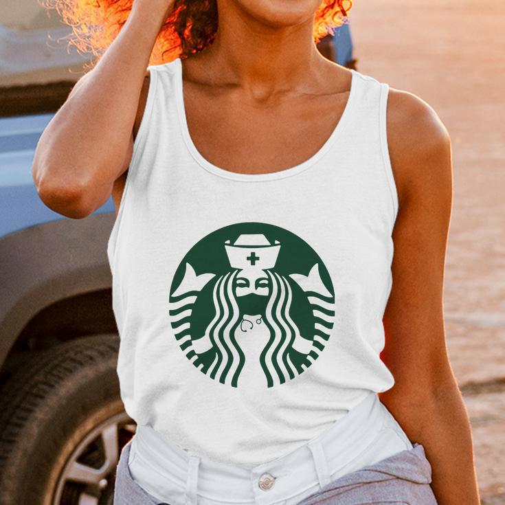 Starbuck Coffee Nurse Women Tank Top