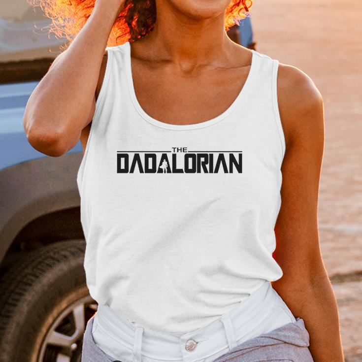 Threadz Fathers Day Dadalorian Best Christmas Gifts For Dad Women Tank Top