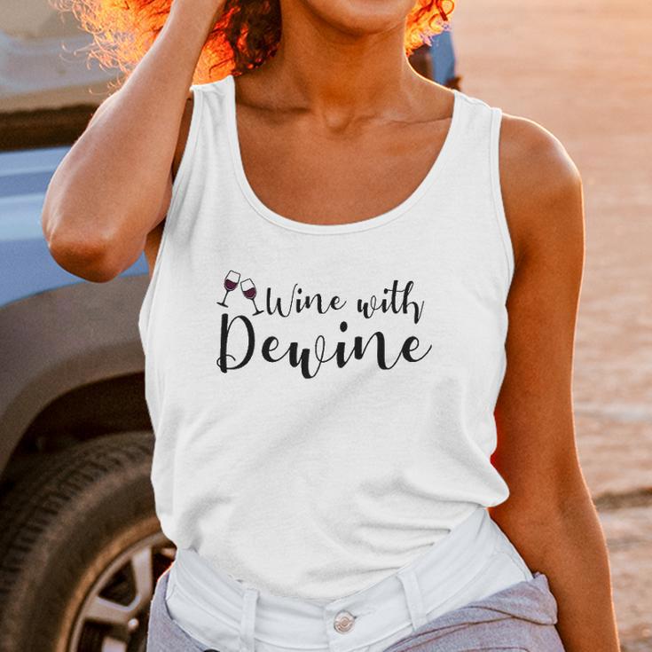 Wine With Dewine Women Tank Top