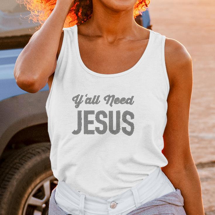 Yall Need Jesus Fashion Slouchy Dolman Women Tank Top