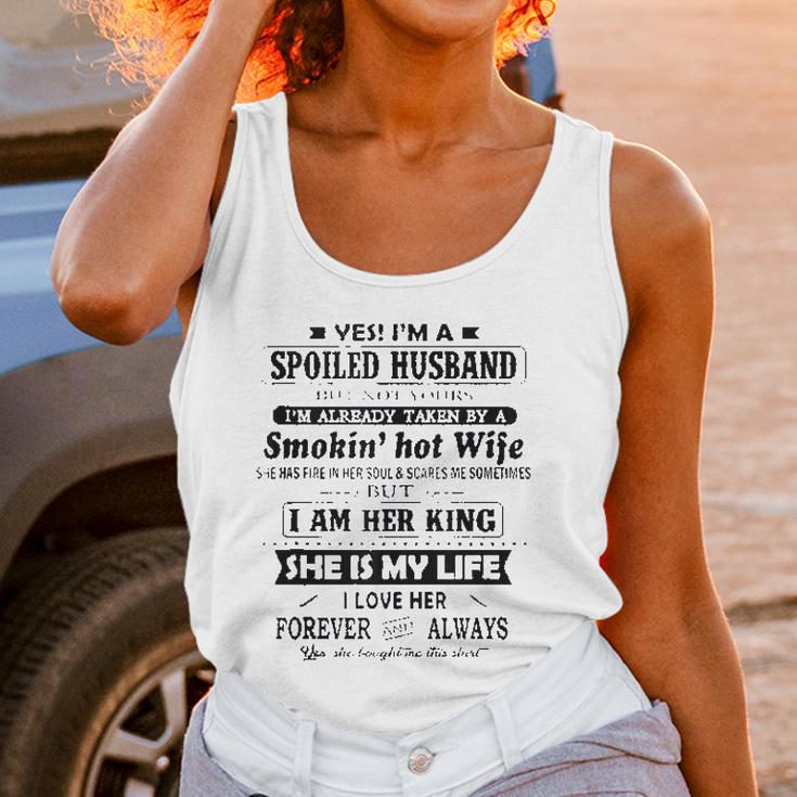 Yes I Am A Spoiled Husband Taken By A Smoking Hot Wife Women Tank Top