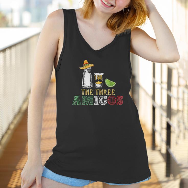 The 3 Three Amigos Salt Tequila Lime Women Tank Top