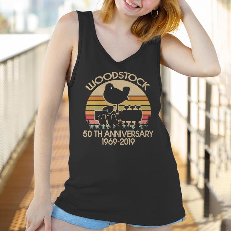 50Th Anniversary 1969-2019 Woodstock Music Vintage Women Tank Top