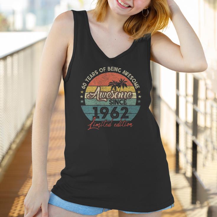 60 Years Of Being Awesome 60 Birthday Gifts 60 Years Old Women Tank Top