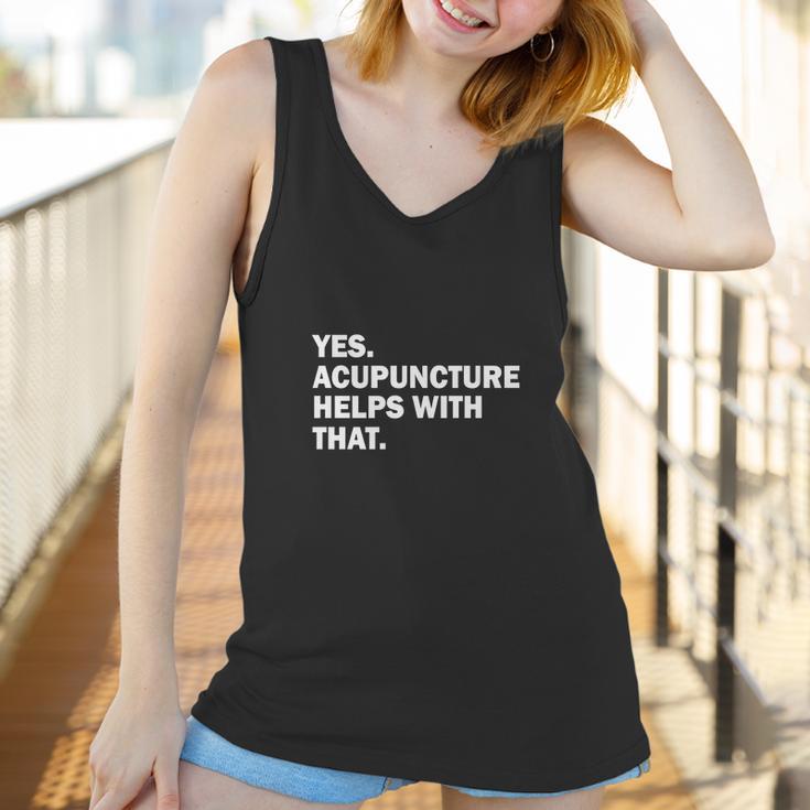 Womens Acupuncture Cute Shirt Women Tank Top