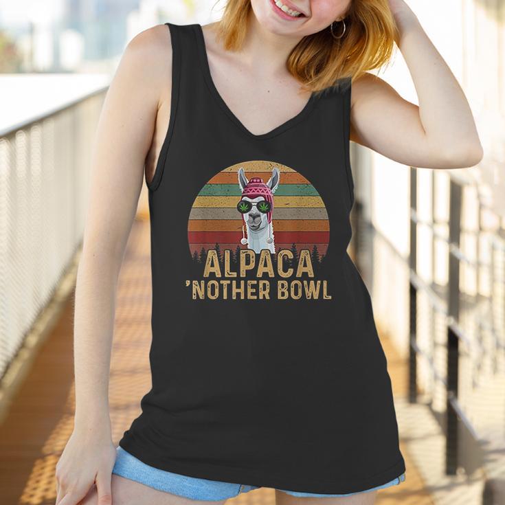 Alpaca Nother Bowl Funny Marijuana Women Tank Top