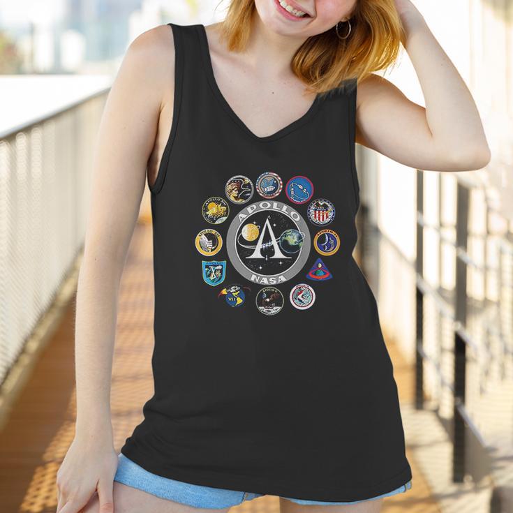 Apollo Missions Patch Badge Nasa Space Program Women Tank Top