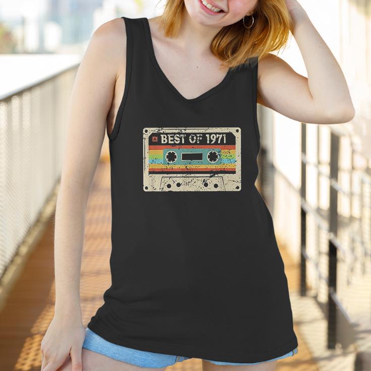 Best Of 1971 Funny Vintage 50Th Birthday Women Tank Top