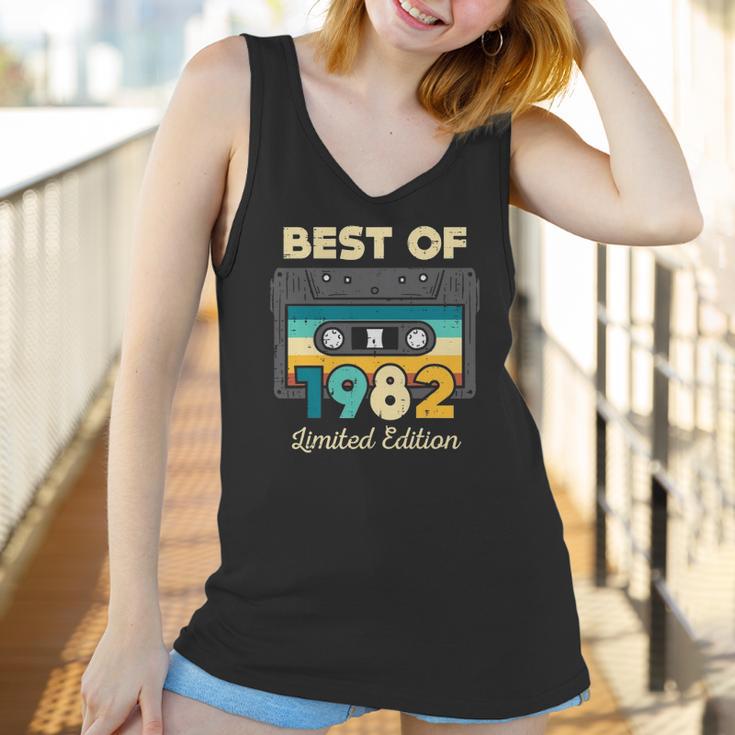 Best Of 1982 Cassette 40 Years Old 40Th Birthday Men Women Women Tank Top