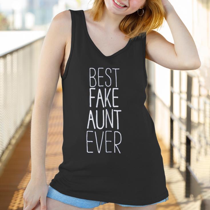 Best Fake Aunt Ever Women Tank Top