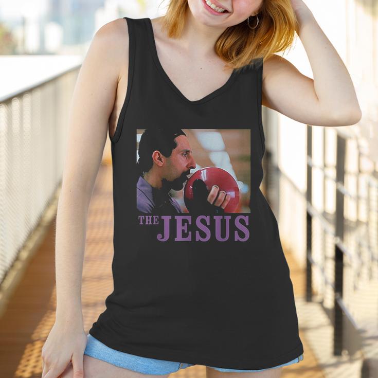 The Big Lebowski Jesus Licking The Bowling Ball Graphic Women Tank Top