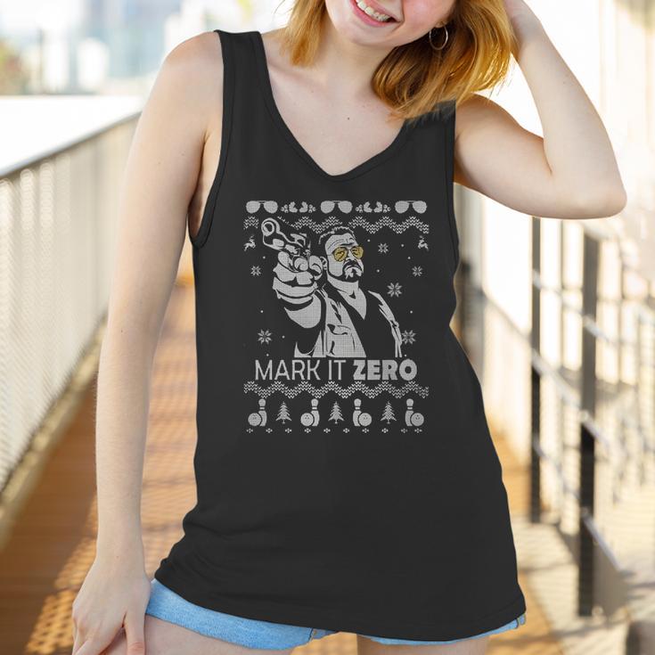 The Big Lebowski Mark It Zero Christmas Women Tank Top