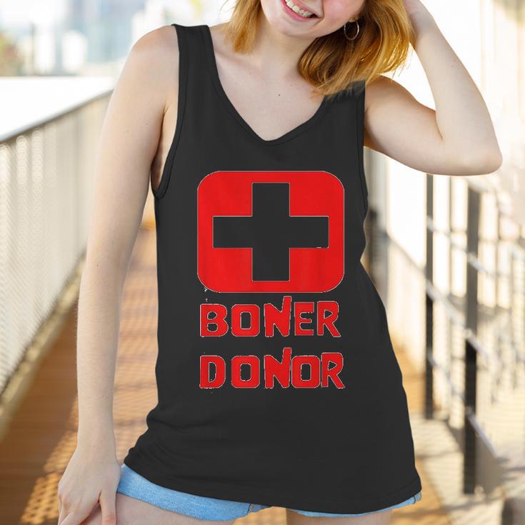 Boner Donor Doner Funny Halloween Inappropriate Mom Women Tank Top