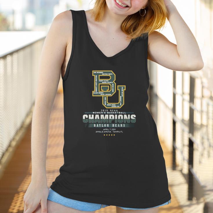 Bu Women’S Basketball Champions Baylor Bears Women Tank Top