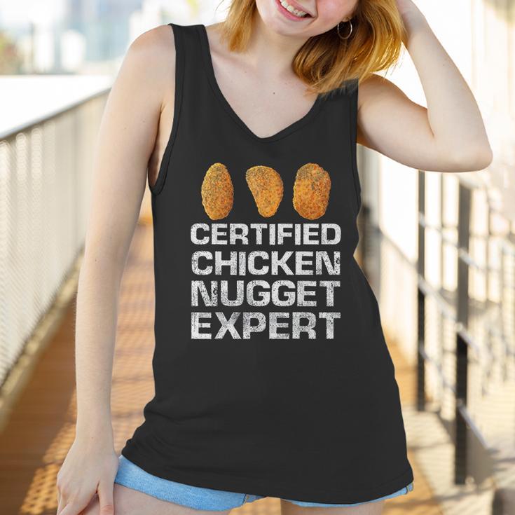 Certified Chicken Nugget Expert Funny Chicken Nugge Women Tank Top