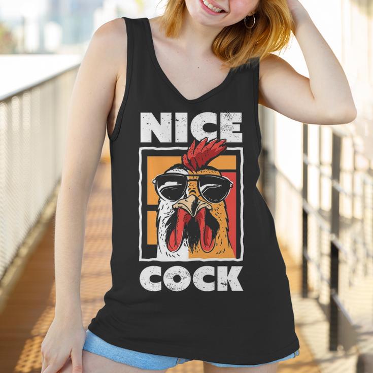 Chicken Farming Funny Nice Cock Women Tank Top