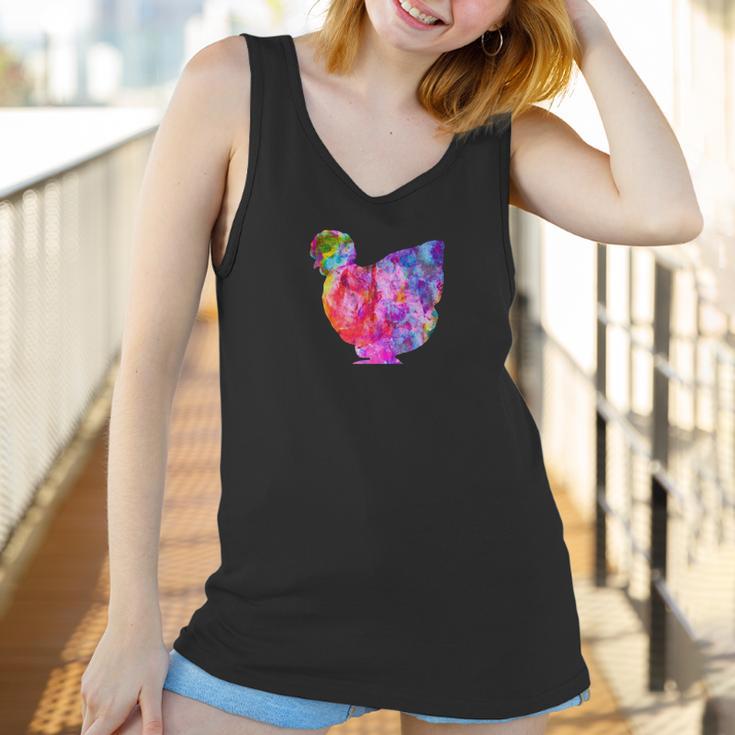 Chicken Silkie Chicken Bantam Chicken Pet Women Tank Top