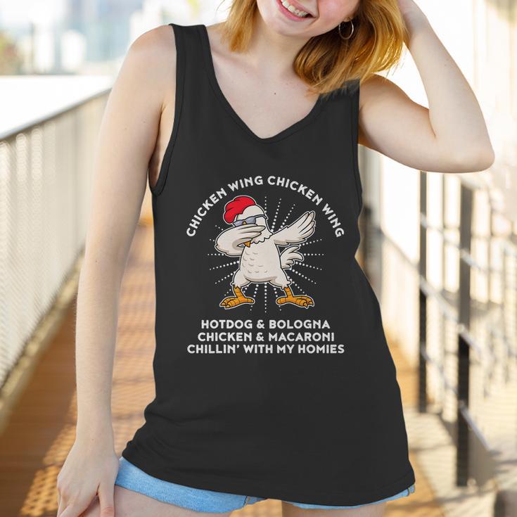 Chicken Wing Chicken Wing Song Lyric Hot Dog Bologna Women Tank Top